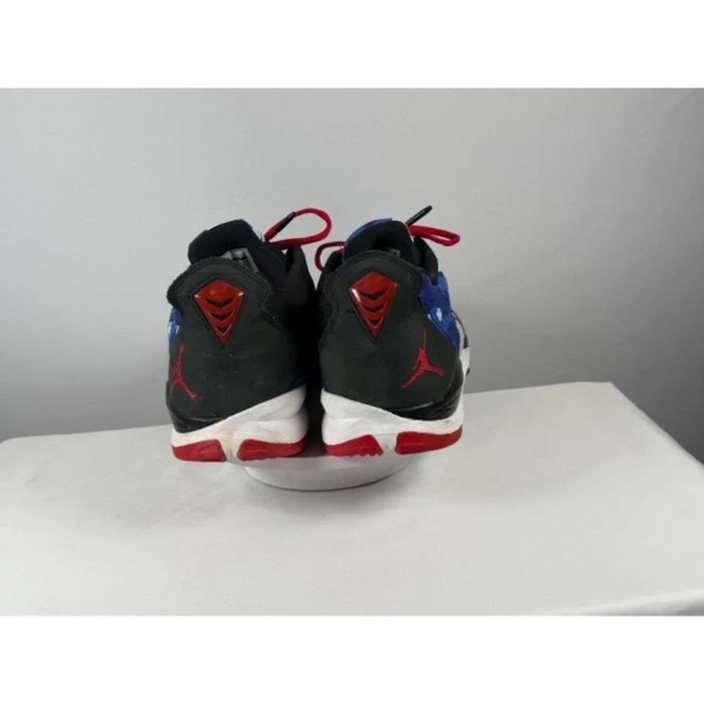 Jordan CP3.VII Clippers‎ Camo 616805-012 Men's US 14 Blue Red Black